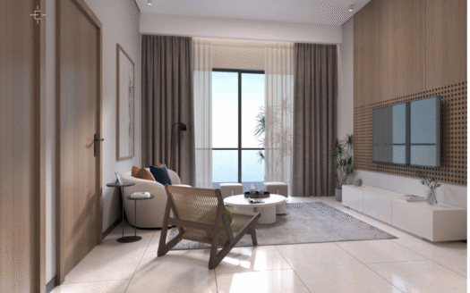 Furnished 2BR Apartment with Study / Great Layout