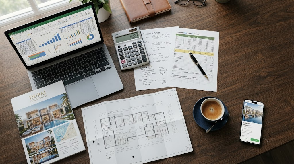 Dubai Property ROI Calculator Guide: 5 Powerful Formulas Every Investor Should Know 2 How to Use a Dubai Property ROI Calculator Step by Step